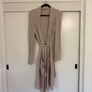 Barefoot Dreams Cozy Chic Cream Cardigan